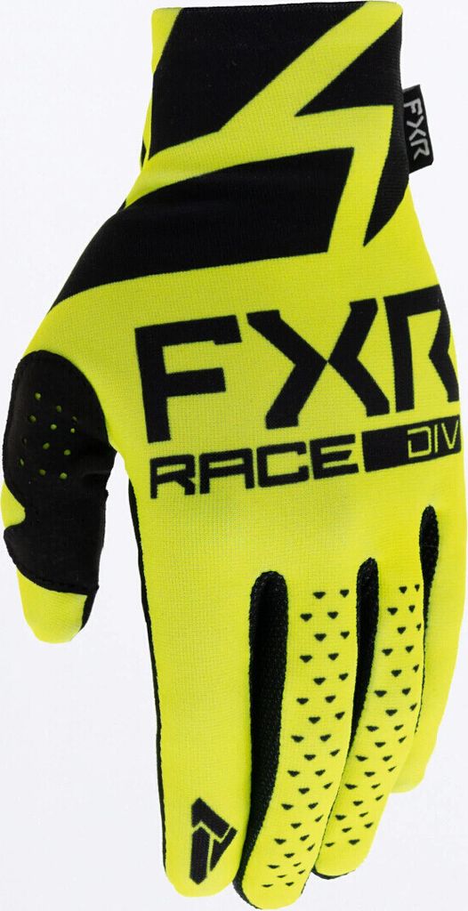 FXR Pro-Fit Lite Motocross Handschuhe, gelb/schwarz, L
