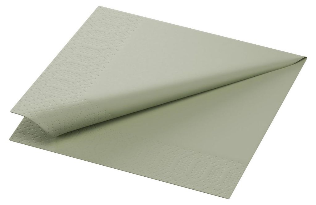 Duni Tissue Servietten 33 x 33cm Pistaziengrün 3 lagig 250 Produktbild 