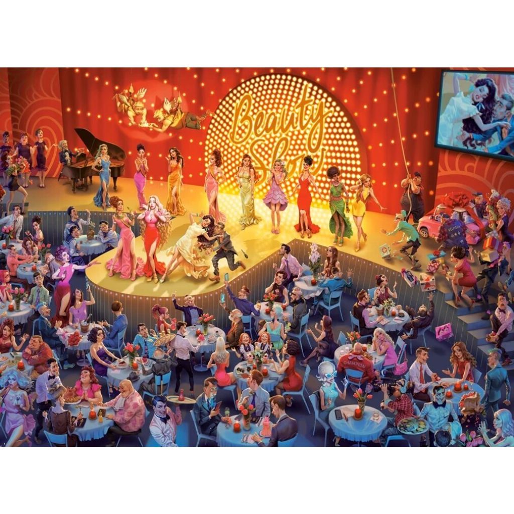 CASTORLAND Puzzle Art Collection: Schö nheitsparade 2000 Teile