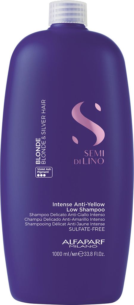 Alfaparf Milano Semi Di Lino Blonde Intense Anti-Yellow Low Produktbild 