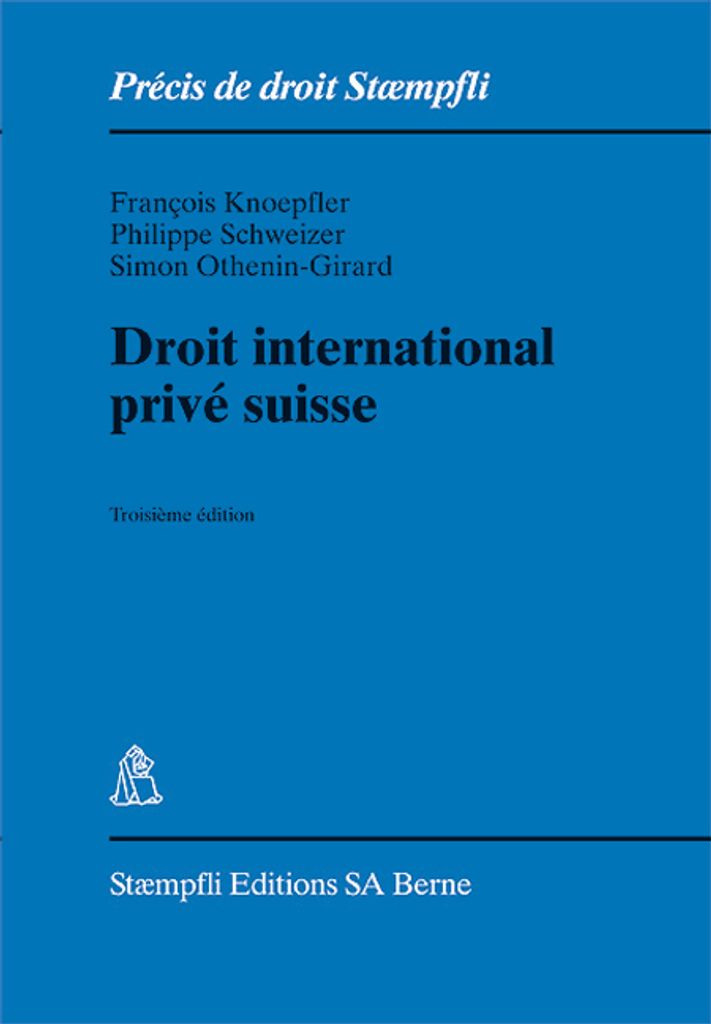 Droit international prive suisse