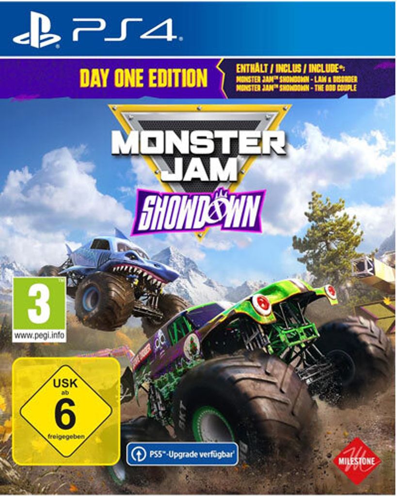 PLAION Monster Jam Showdown, PlayStation 4, E (Jeder) Produktbild 