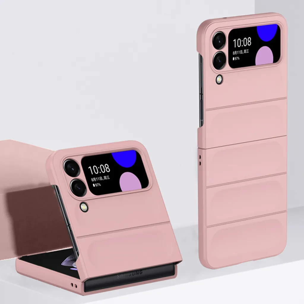 Custodia Rosa per Samsung Z Flip 3 5G - Morbida e Sicura per Tutti