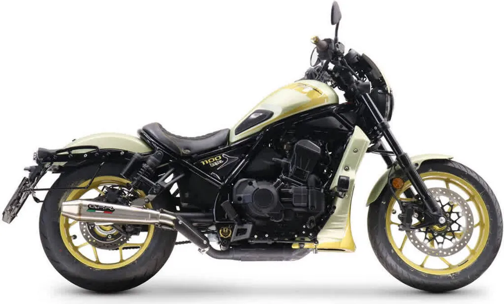 Échappement GPR Honda CMX 1100 Rebel pour Personnalisation Custom Bobber