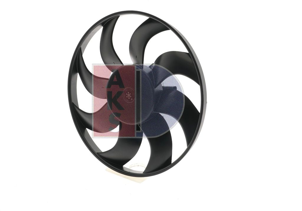AKS DASIS Kühlerlüfter 158152N für OPEL Corsa D Schrägheck (S07) 370mm 2 22kg