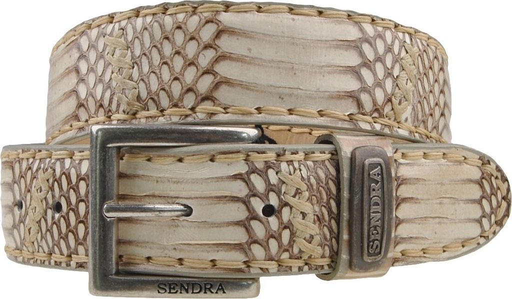 Sendra Gürtel Schlangenleder 1016 Beige