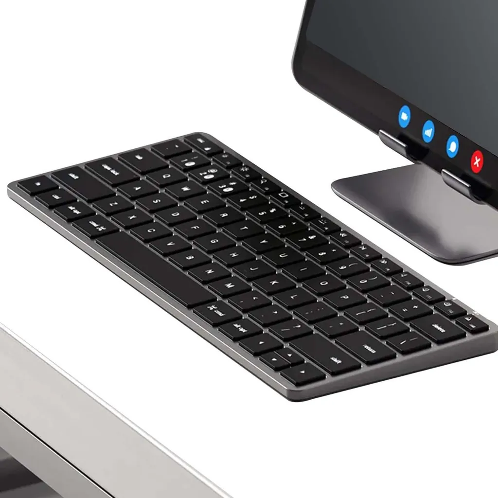 Satechi Slim X1 Clavier Bluetooth Rétroéclairé Espagnol - Gris Sidéral - 5