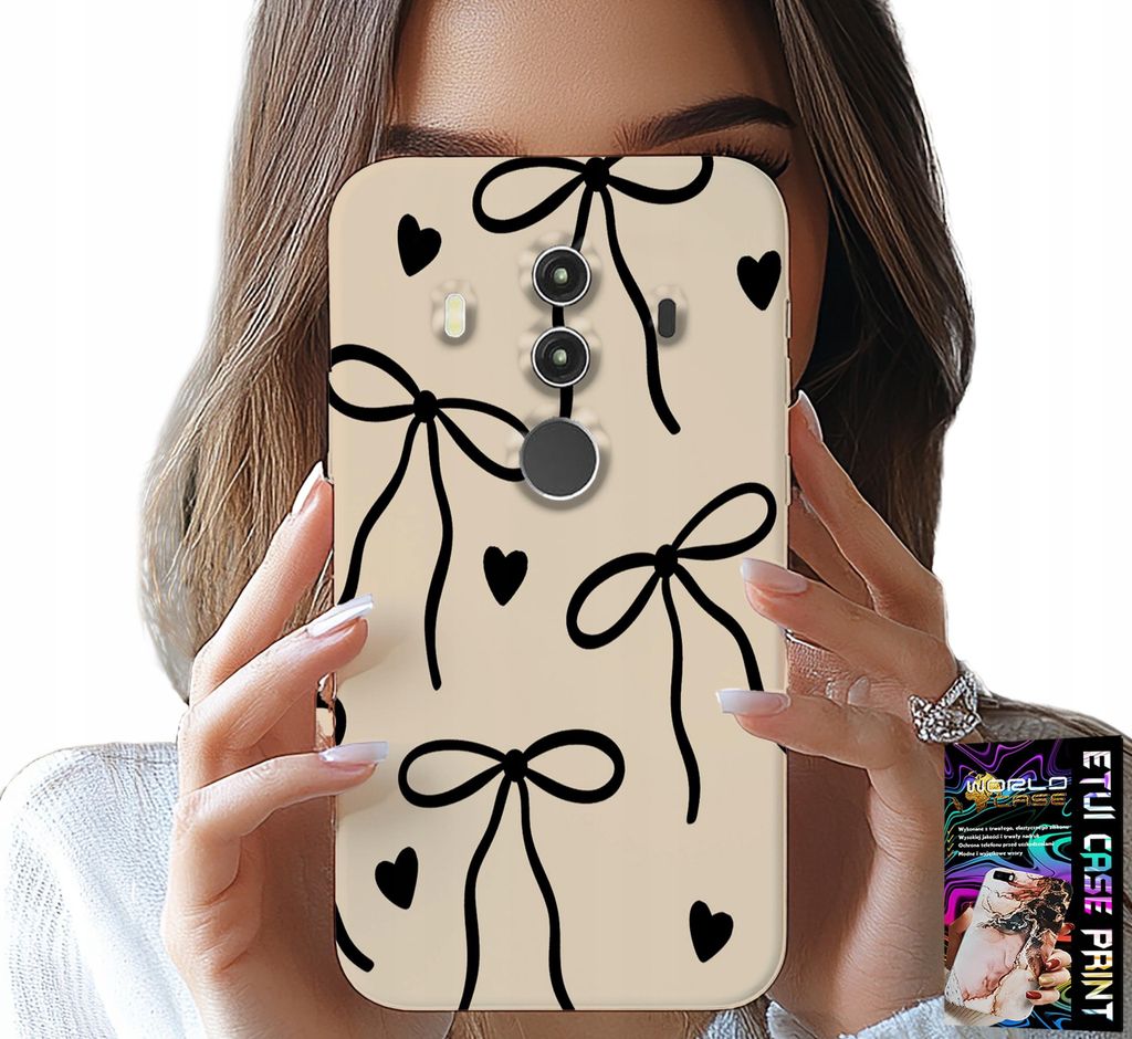 Fall Für Huawei Mate 10 Pro - Beige Schleife Band Mode-Designs