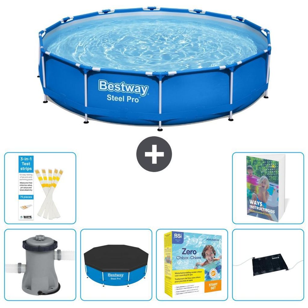 Bestway Steel Pro Rund - 305x76 cm - 7-teilig S234