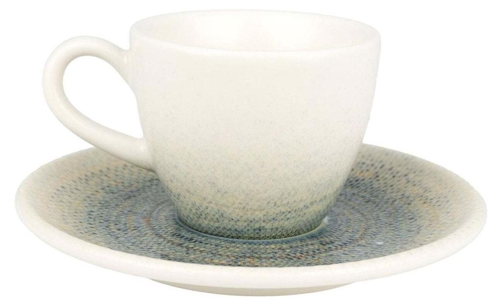 Bonna Sway - Espressotassen und Untertasse - 80 cc - Porcelain - 6er set