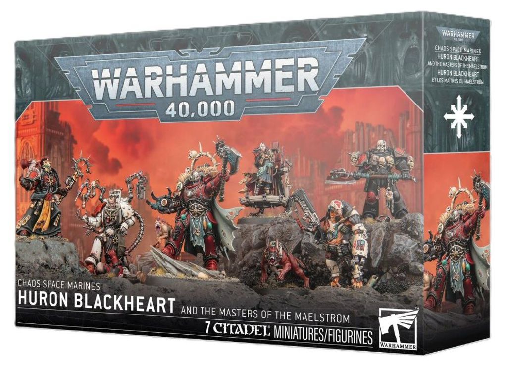 Warhammer 40.000 – Chaos Space Marines – Huron Blackheart Produktbild 