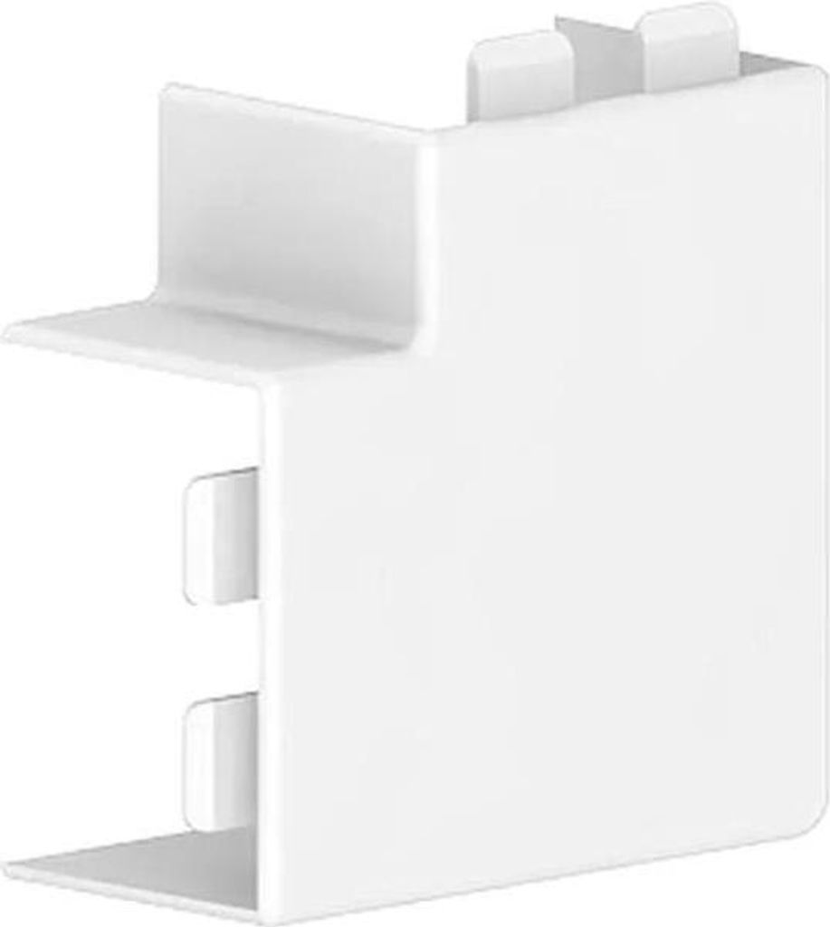 GGK angle plat, 40/60, blanc pur, RAL 9010, 1 pièce. Image du produit 