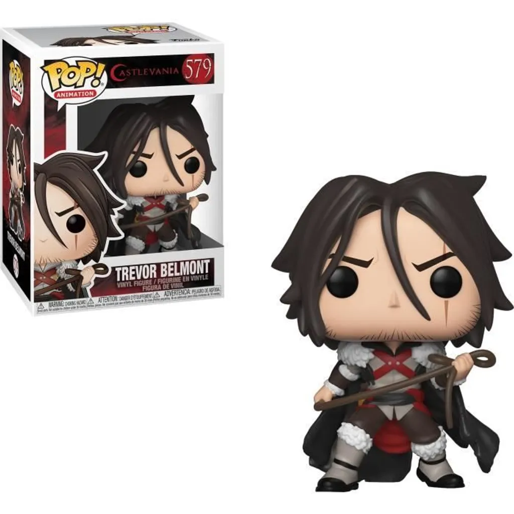 Déco Geek Castlevania Trevor Belmont 579 Funko Pop pour Bureau et Vitrine