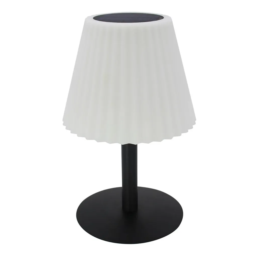 Lampe de table solaire pour terrasse et jardin à planter ou poser