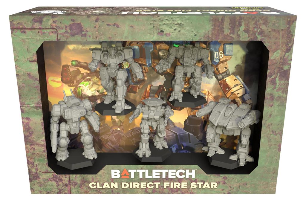 BattleTech Clan Direct Fire Star - Gra figurkowa - Zdjęcie produktu 