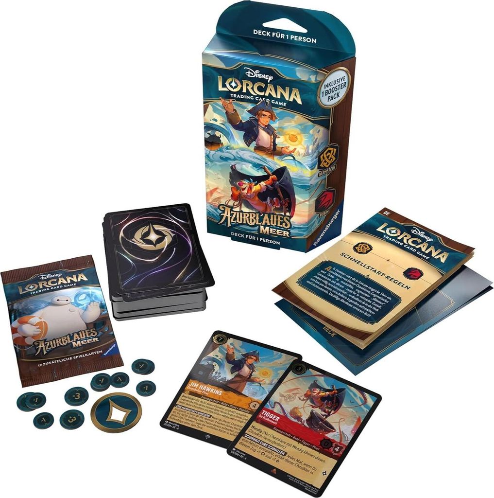 Gioco di carte Disney Lorcana (tedesco) Mare Azzurro Immagine del prodotto 