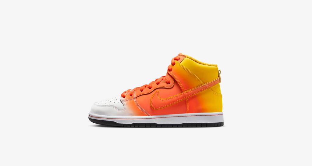 Nike Nike SB Dunk High Sweet Tooth „Candy Corn“, FN5107-700, Größe: 42,5