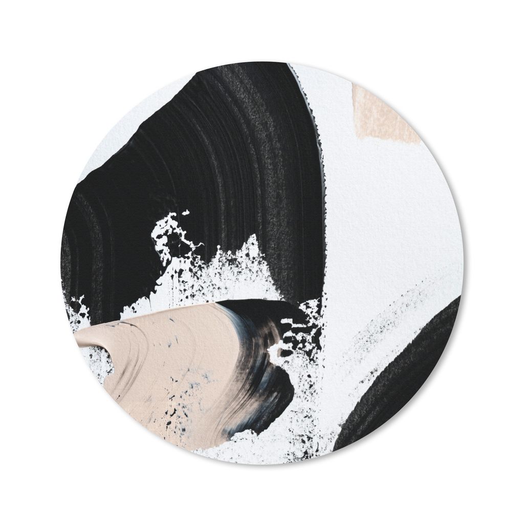 MuchoWow Mauspad Mousepad Malerei - Abstrakt - Design 20x20 cm - Mousepads - Maus Mat - Pad - Mausunterlage - Schreibtischmatte
