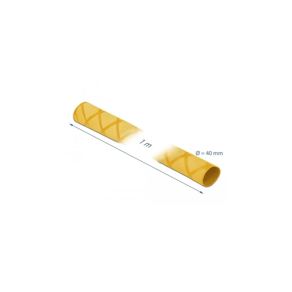 Guaina Delock 40mm Gialla X-Pattern: Estetica e Funzionalità per Grip - 3