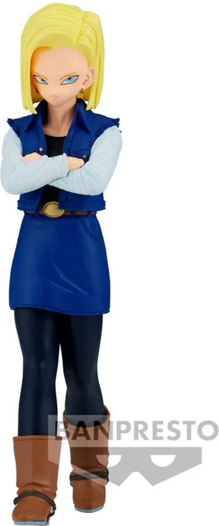 Figurine officielle Dragon Ball Z C-18 garantie sans contrefaçon