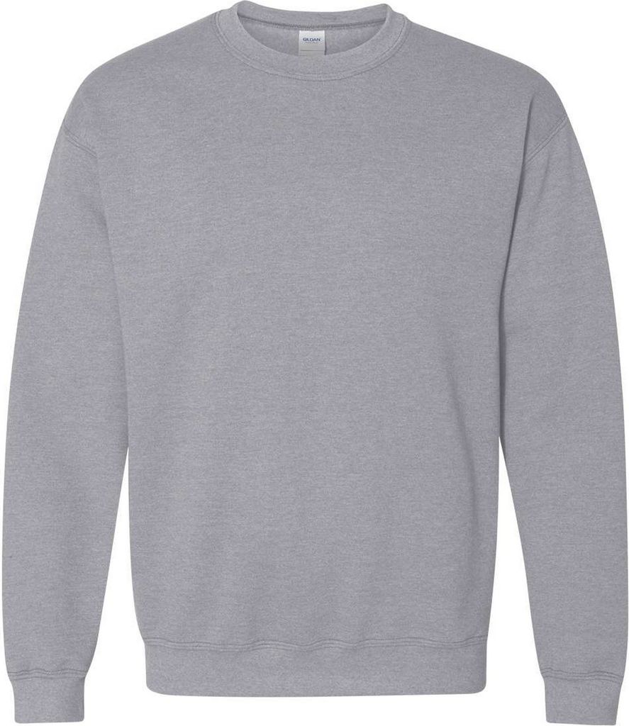 Gildan Heavy Blend Uni Sweatshirt mit Rundhalsausschnitt BC463 (XL) (Sportgrau)