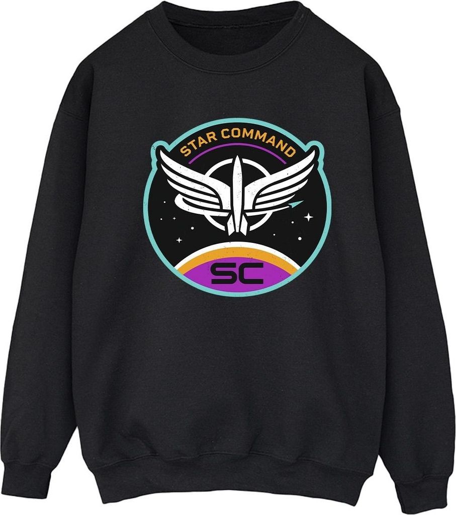 Disney - "Lightyear Star Command" Sweatshirt für Damen BI25060 (XXL) (Schwarz)