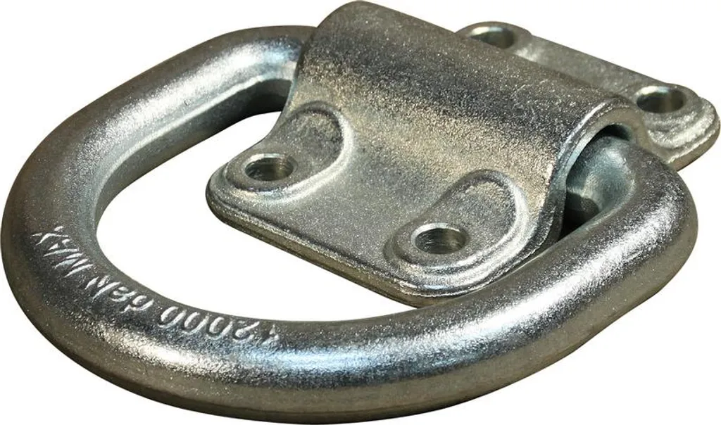 Anneau de fixation robuste anti-rouille pour arrimage sûr et stable