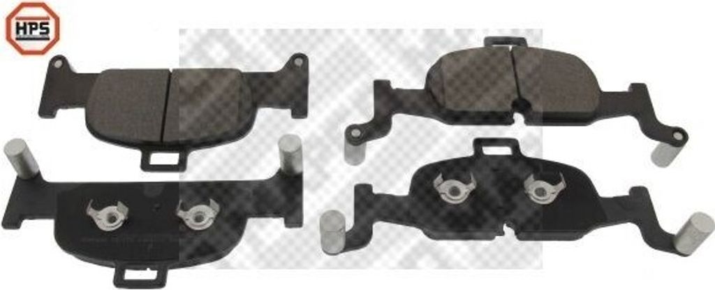 MAPCO Bremsbeläge Satz Vorne für AUDI A4 B9 Avant (8W5, 8WD) 6015HPS