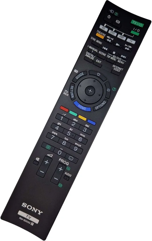 Telecomando Originale Sony KDL-40NX710 | Ricambio Bravia RM-ED031 Vero