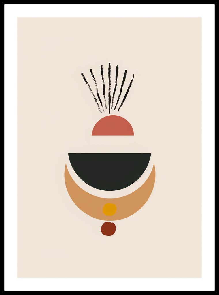 Plakat 42x59,4cm Konsistente Reflexion