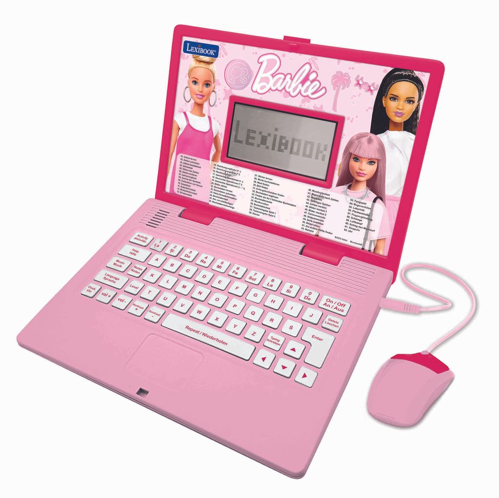 Deutsch-Englisches Lern-Notebook Barbie Produktbild 