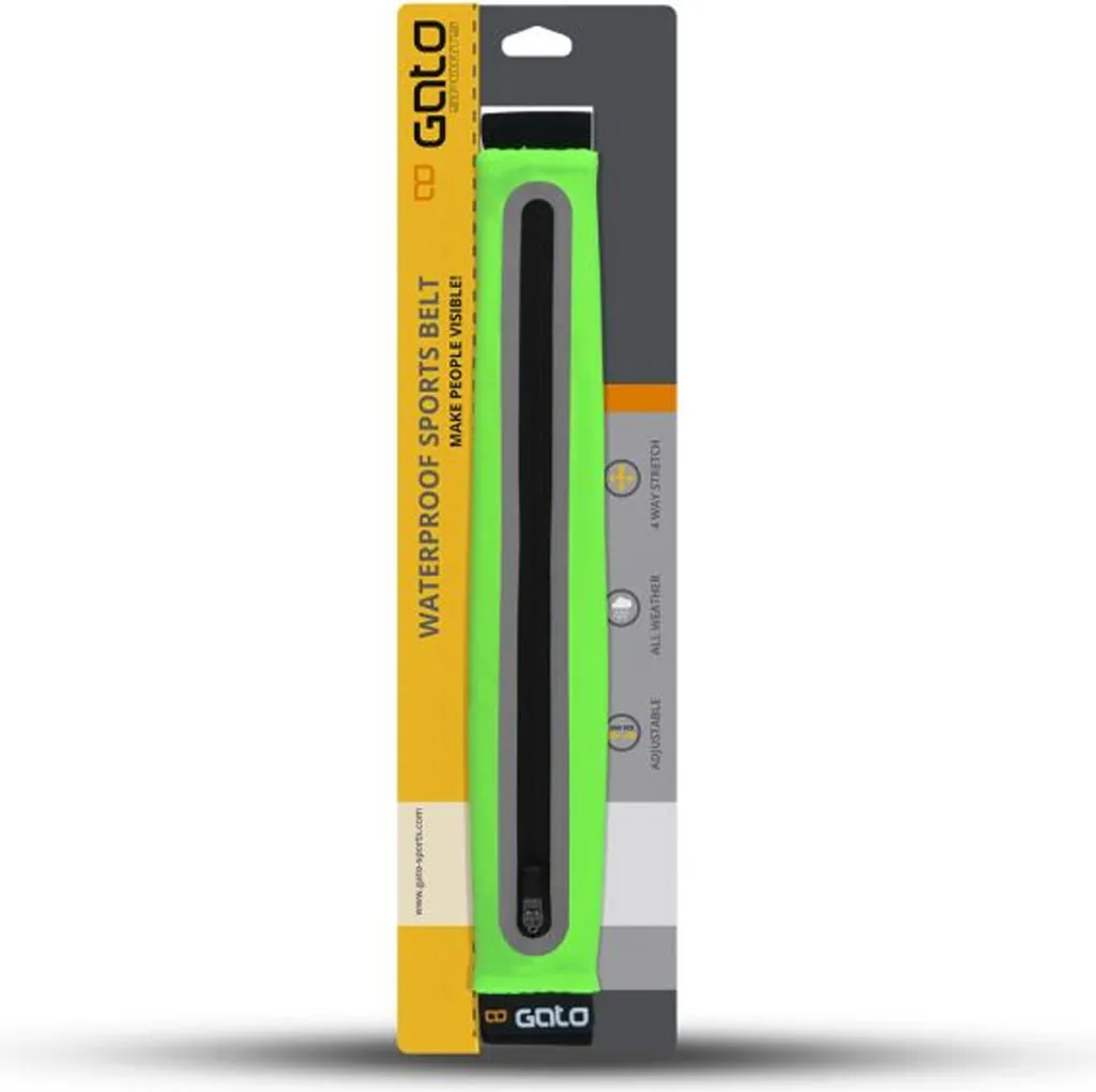 Ceinture de course GSB02 Gato Sports verte idéale pour marathon - 3