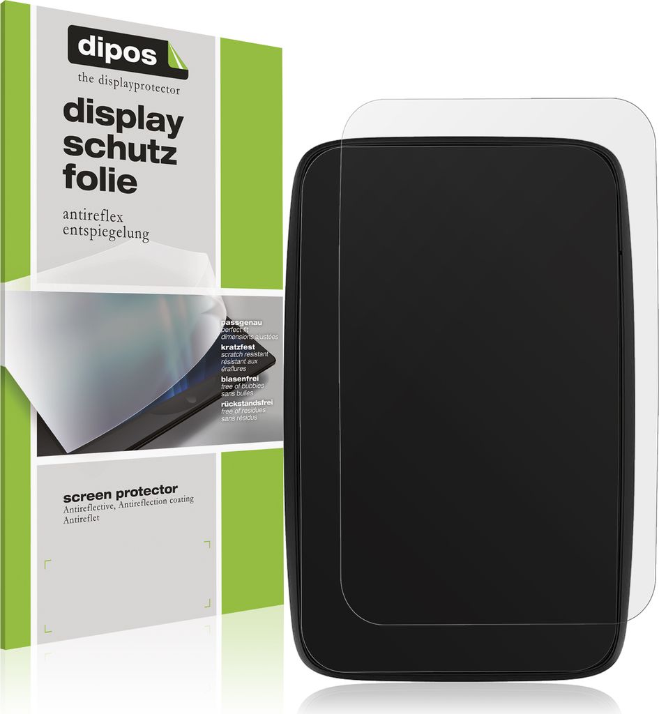 2x Schutzfolie für TomTom Go Camper Max (2. Gen) matt Displayschutzfolie Folie Display Schutz dipos