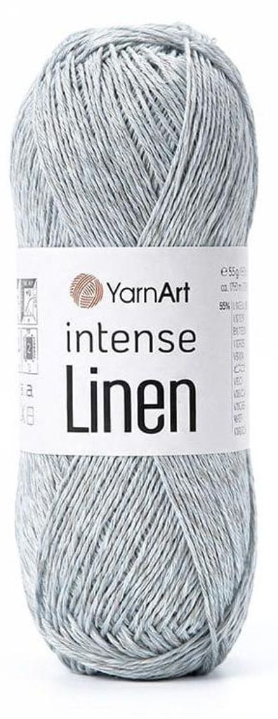 YarnArt Intense Linen 4133 Hellgrau – Sommergarn Produktbild 