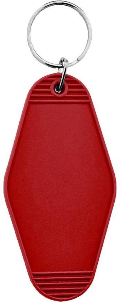 CombiCraft Hunter Hotel Schlüsselanhänger Rot, 45x88mm - 10 Stück