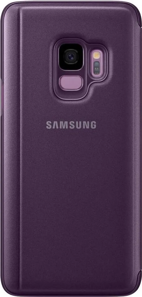 Coque Samsung S9 Violette Clear View avec Fenêtre Interactive - 9