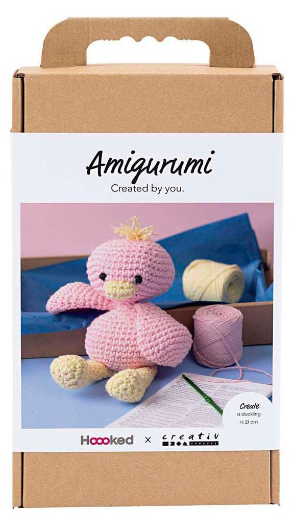 creativ company Kreativ Set Amigurumi Entenküken hellpink/hellgelb