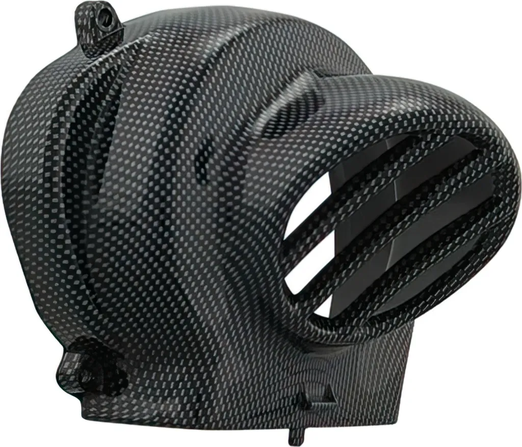 Couvercle de ventilateur avec chapeau d'air pour Zip 50 et Vespa ET2