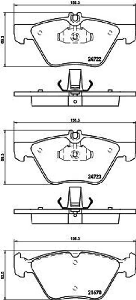 Plaquettes de frein Mercedes Classe E W211 pour sécurité et confort