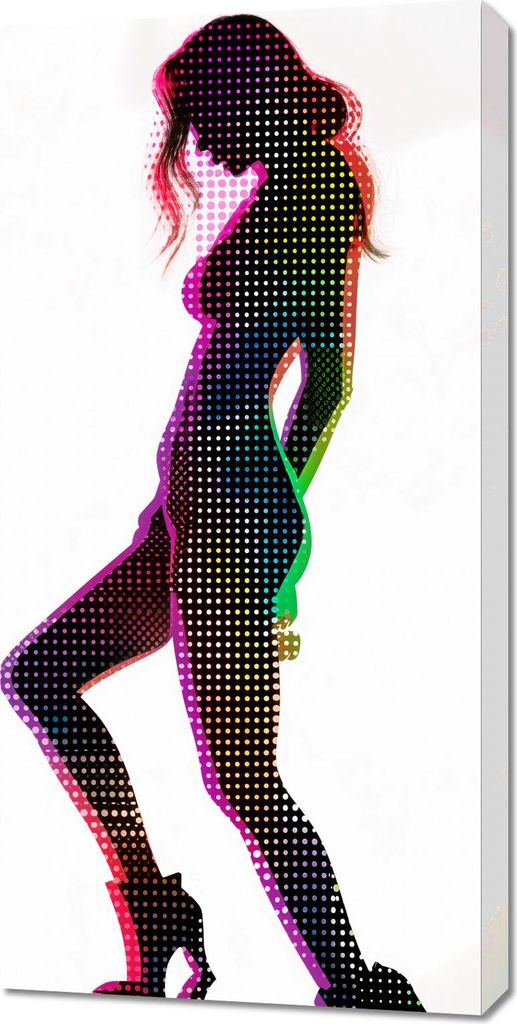 Bild 50x100cm Spektrum der Modernität