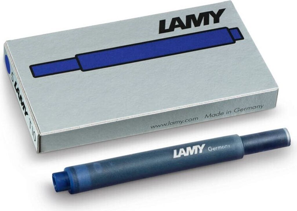 LAMY T10 Tintenpatronen für Füller blau/schwarz 5 St. Produktbild 