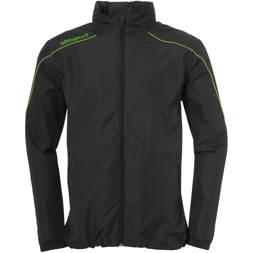 Uhlsport STREAM 23 ALL WEATHER JACKET S schwarz/fluo grün