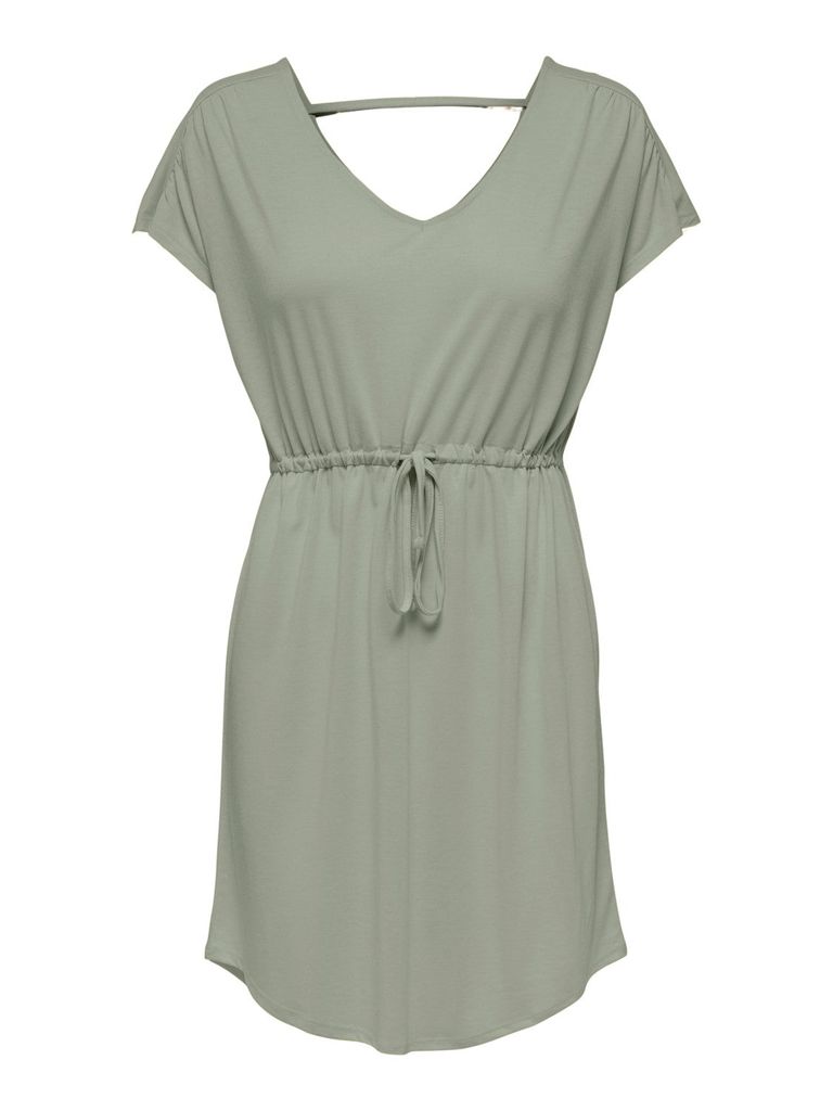 JDY Jerseykleid 'Dalila', 15257679, Mineral Grey, Gr. S