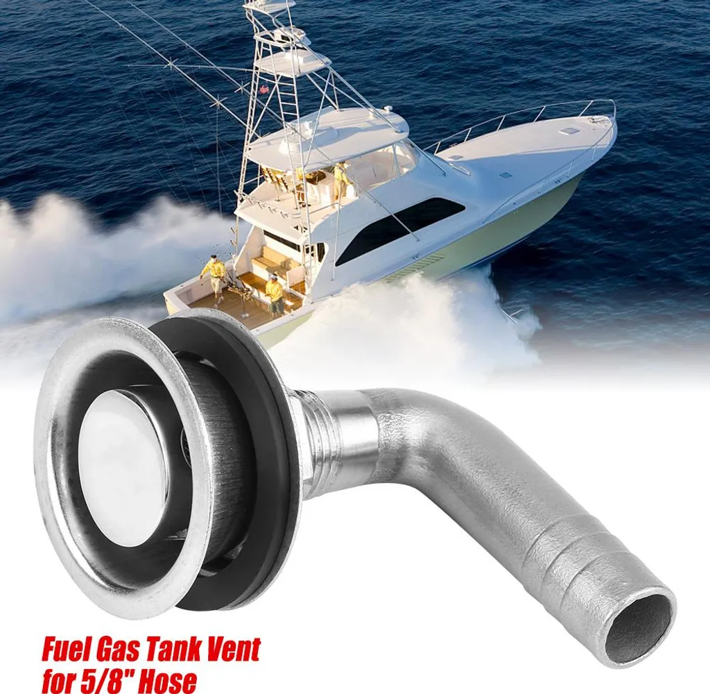 Sfiato Serbatoio Barca 90° Acciaio Inox 316 | Nautica Professionale
