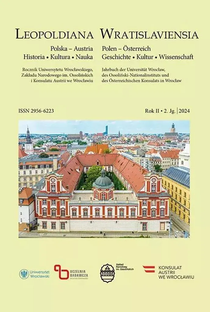 Livre Philologie Leopoldiana Wratislaviensia 2024 Année II Complet