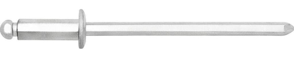 Gesipa Spenglerniete Stahl/Stahl 3,2 x 10 Flachrundkopf