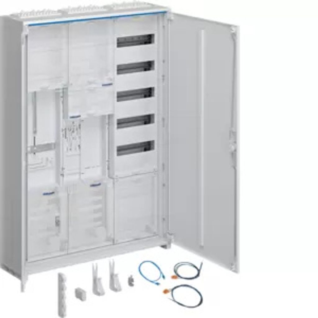 Kompletter Kleiderschrank, univers Z 1 Meter pl. 3-teilig - Ausgestatteter Kleiderschrank