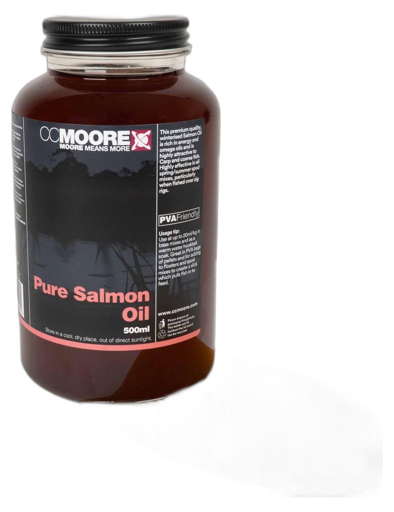 CC Moore Pure Salmon Oil - 500ml Lachsöl Produktbild 