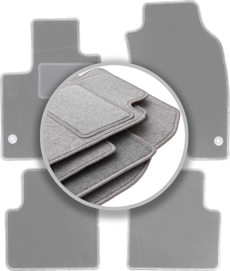 Graue Automatten für: Fiat Panda III Fließheck (2012-)