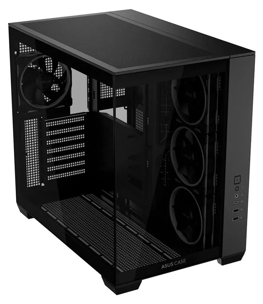 Boîtier PC ASUS A32 PLUS TG ARGB BLACK pour Configuration Gaming et Setup